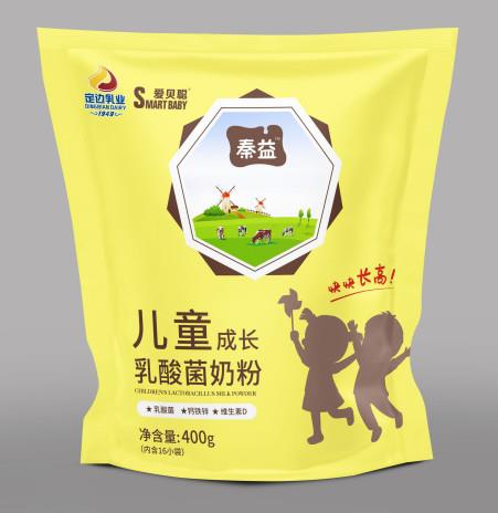 秦益愛貝聰兒童成長(zhǎng)乳酸菌奶粉   400克袋